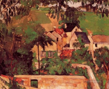  Cezanne Oil Painting - Etude Paysage a Auvers Paul Cezanne